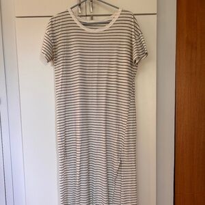 LACAUSA striped long dress